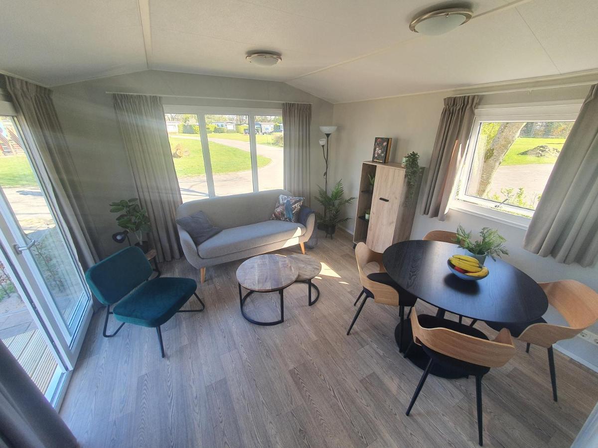 Gezellig Chalet Op Een Prachtige Plek In Drenthe Met Vrij Uitzicht Villa Tynaarlo Exteriör bild